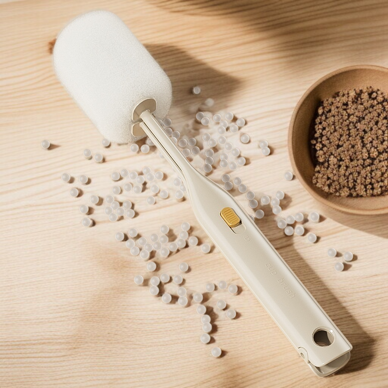 더블브러쉬 스펀지 텀블러 브러쉬 세트 전용 롱 손잡이 컵세척 브러쉬 사각 청소 브러쉬 젖병세척 전용공구