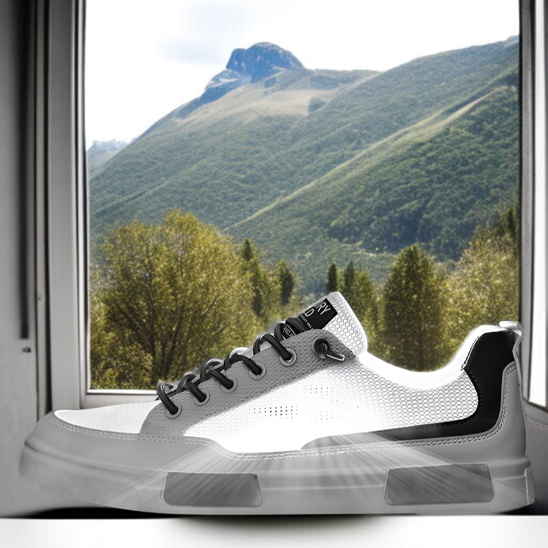 薄型中空メッシュデザインの夏用スニーカー