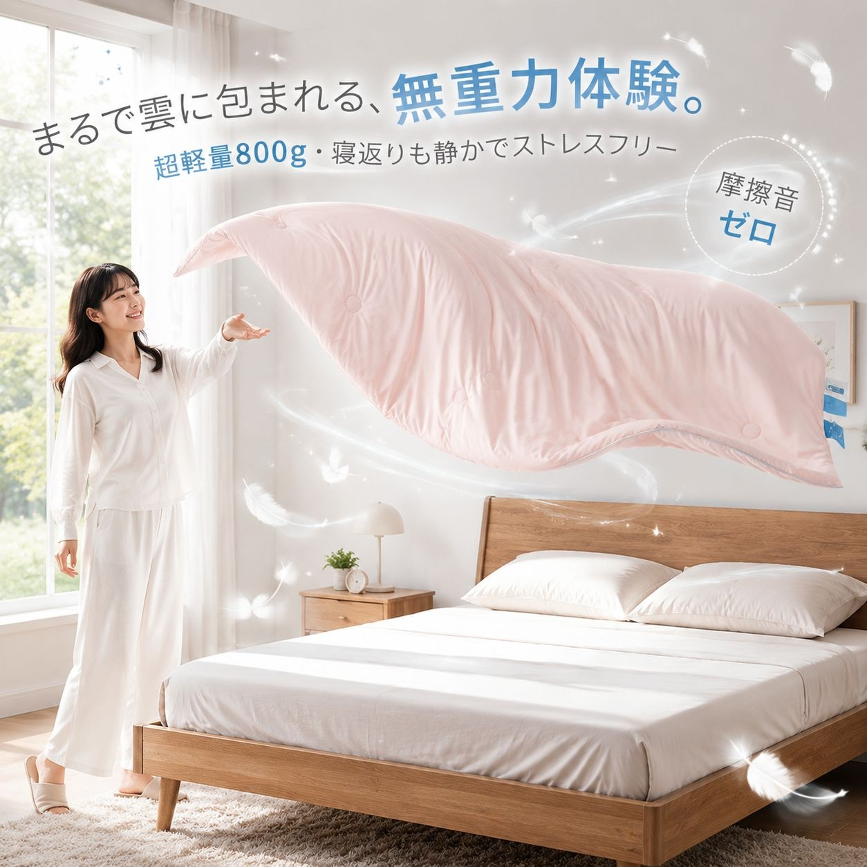 肌に優しい通気性夏用アイスケット シングル/ダブル選択可能 エアコン専用サマーケット