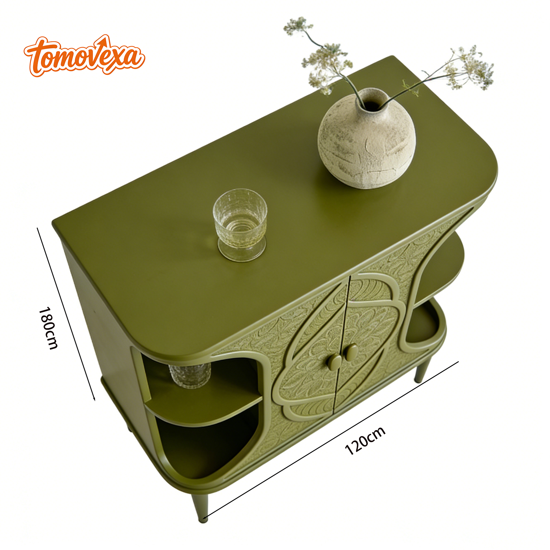 ตู้ข้างสีไม้คุณภาพสูง