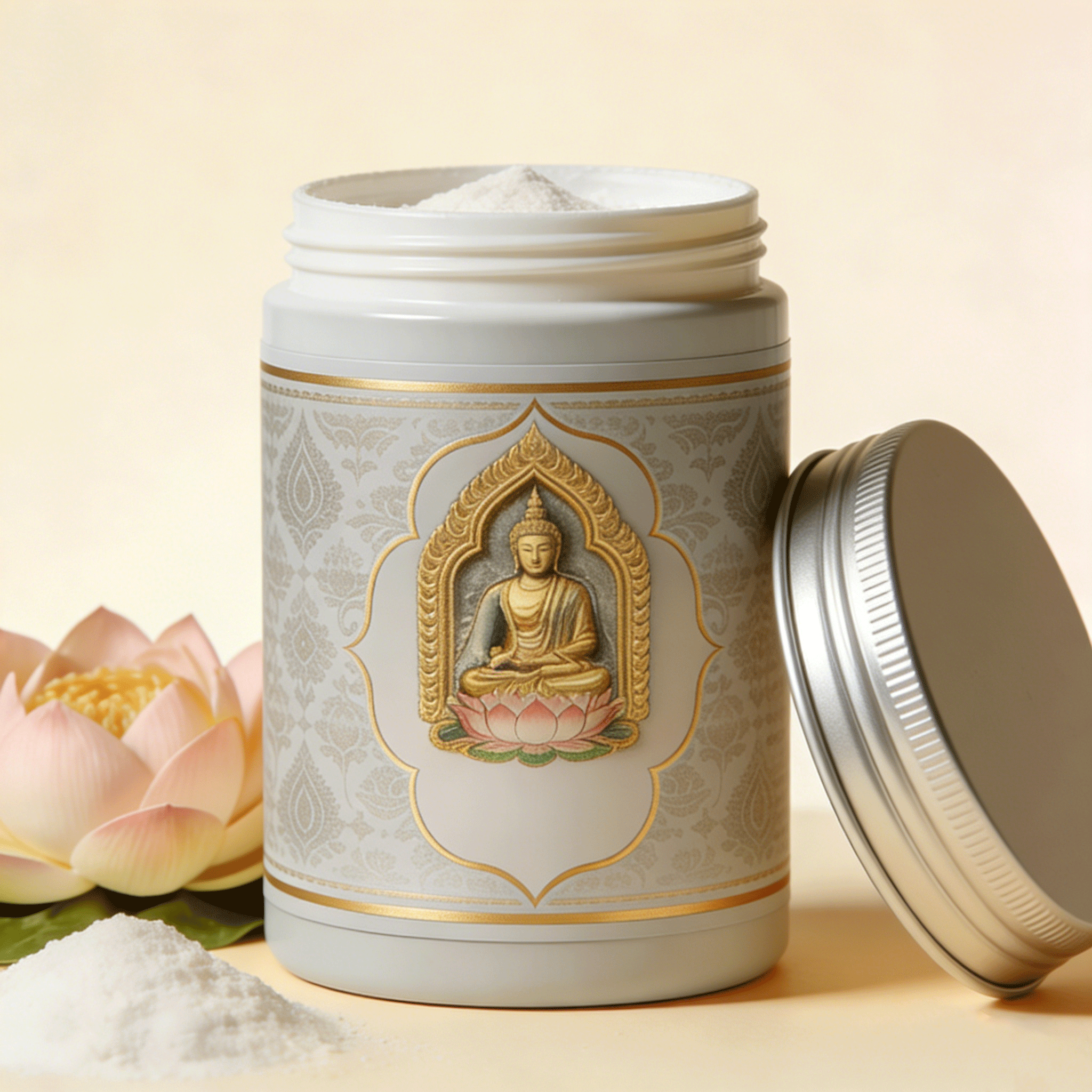 แป้งฝุ่นเด็ก 250 กรัม แพ็ค 3 กระป๋อง เหมาะสำหรับผิวเด็ก