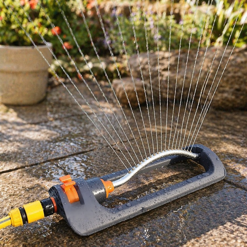 Automatischer Sprinkler für große Rasenflächen