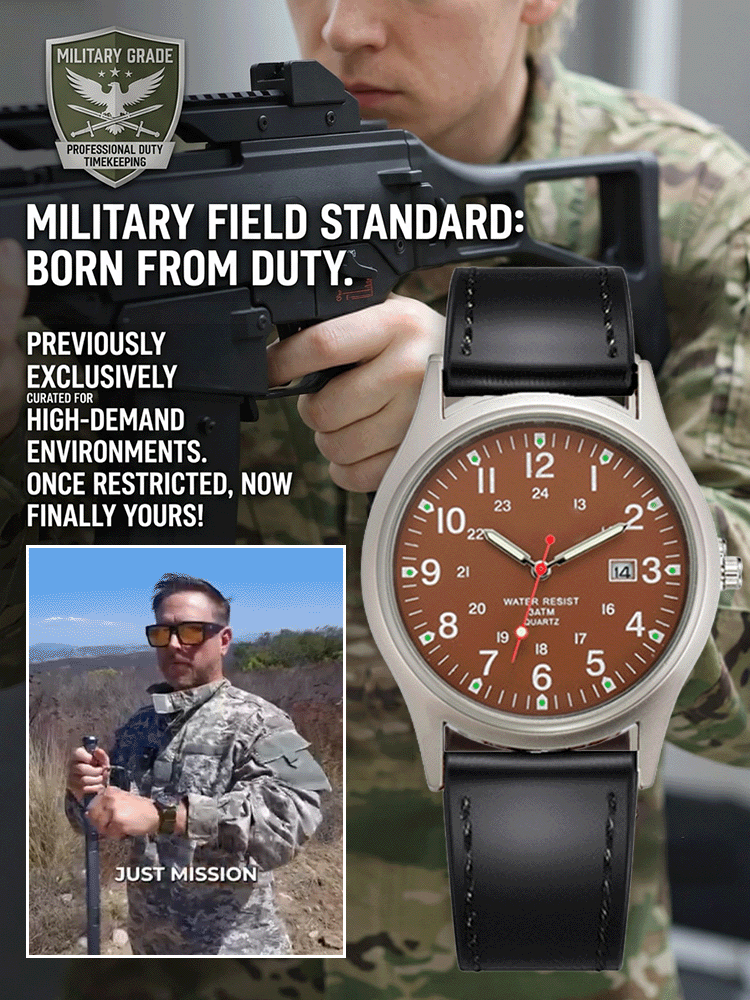 Military watches that are reliable in any environment