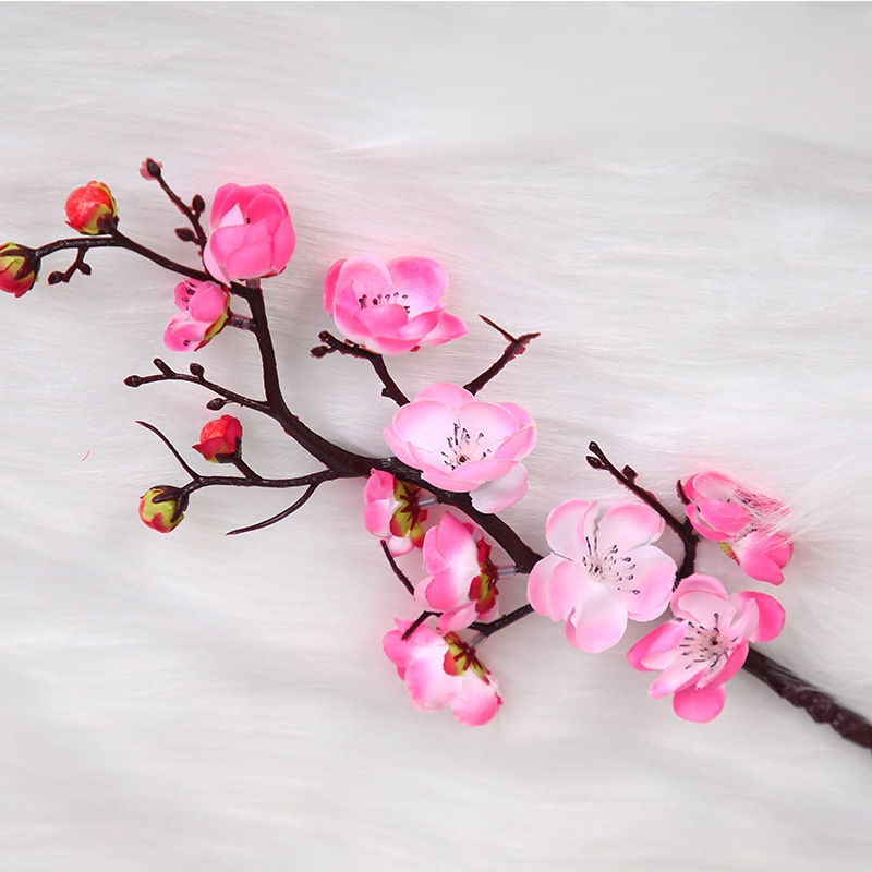 Artificial plum blossom branches