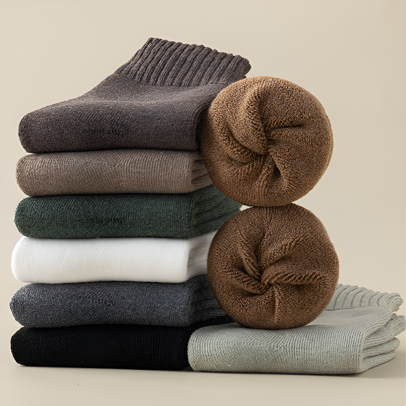 Silné, teplé ponožky na zimu