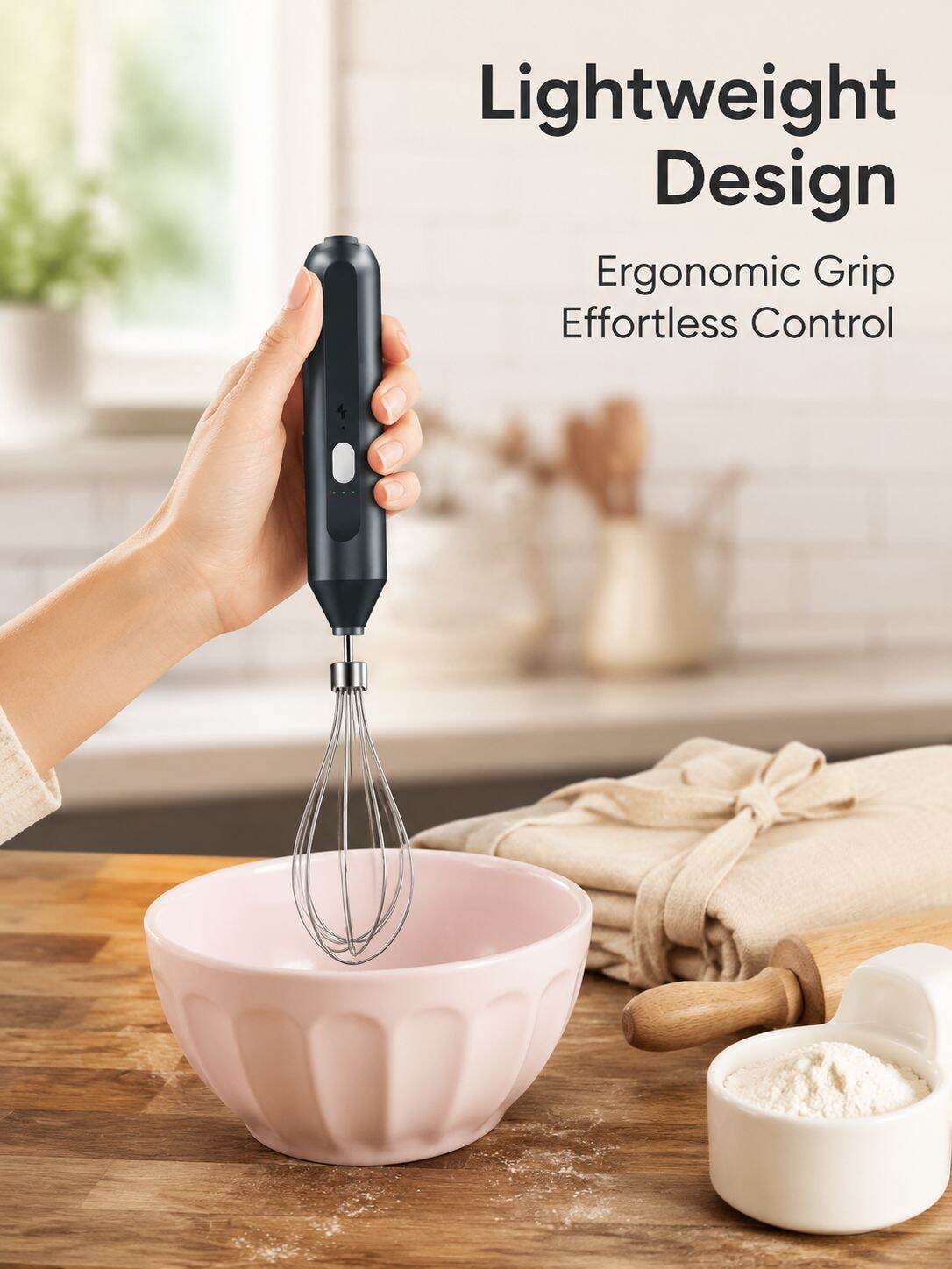 Wireless Electric Egg Beater High-Power Household Multi-Function Mixer