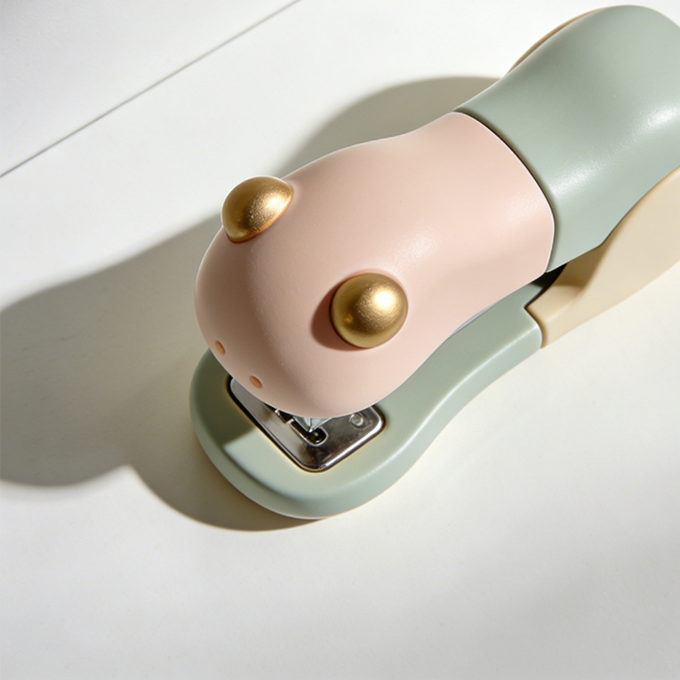 Cute Portable Stapler Set for Students (3 Pieces)