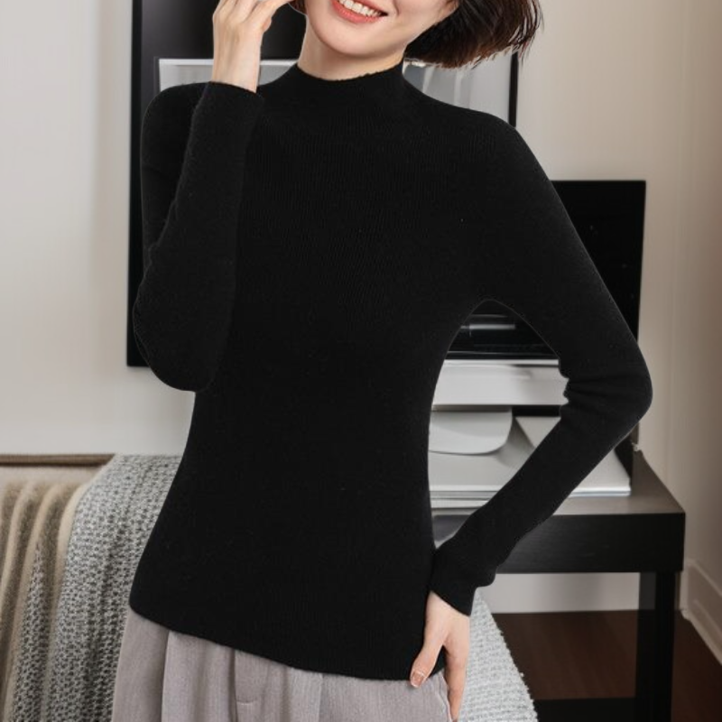 スリムフィットニットセーター