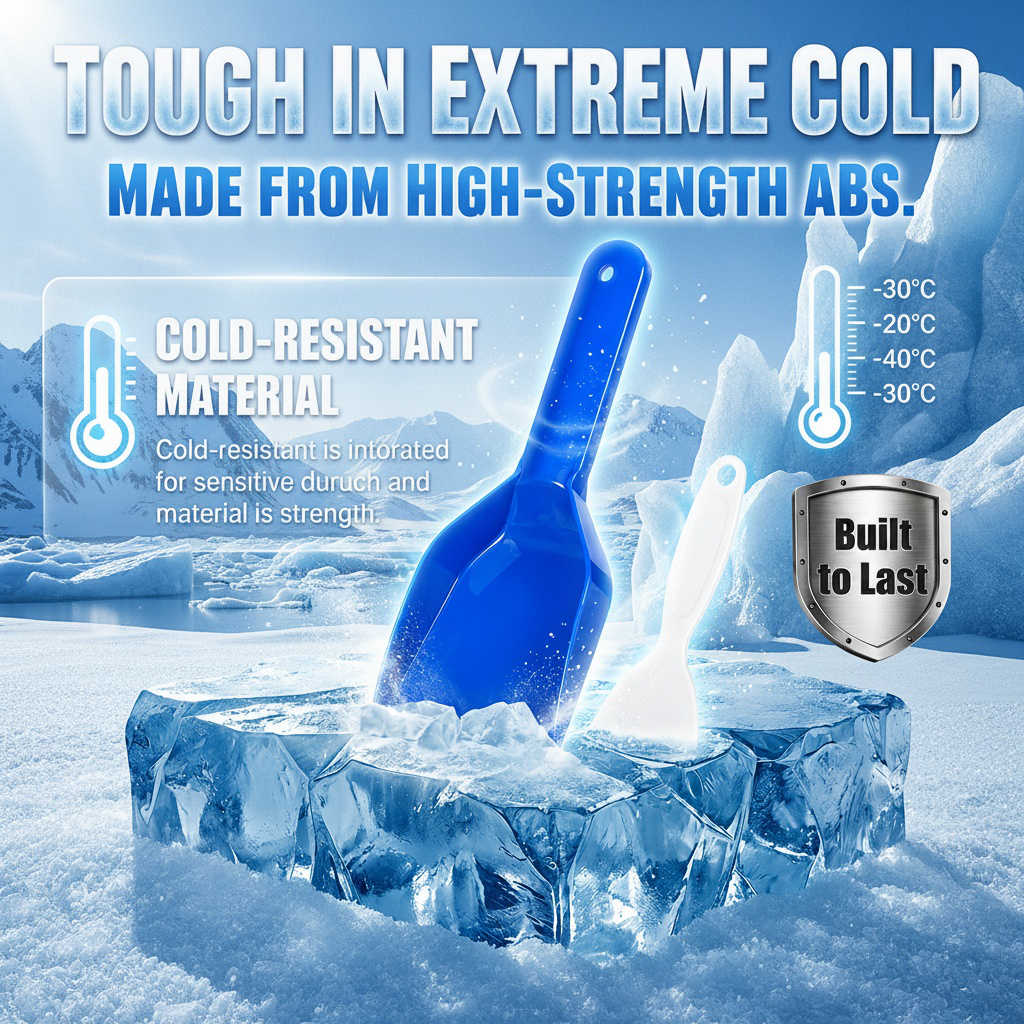 Refrigerator defrosting scraper ice remover is used for defrosting refrigerators and removing grease