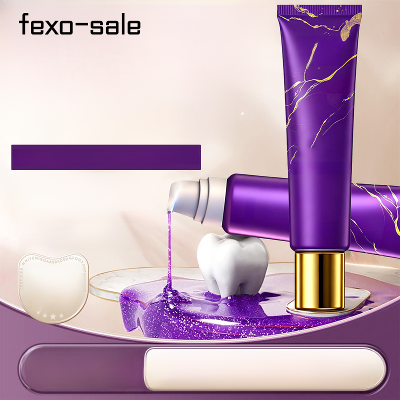 ยาสีฟันฟอกฟันขาวและเพิ่มความกระจ่างใส 2 หลอด