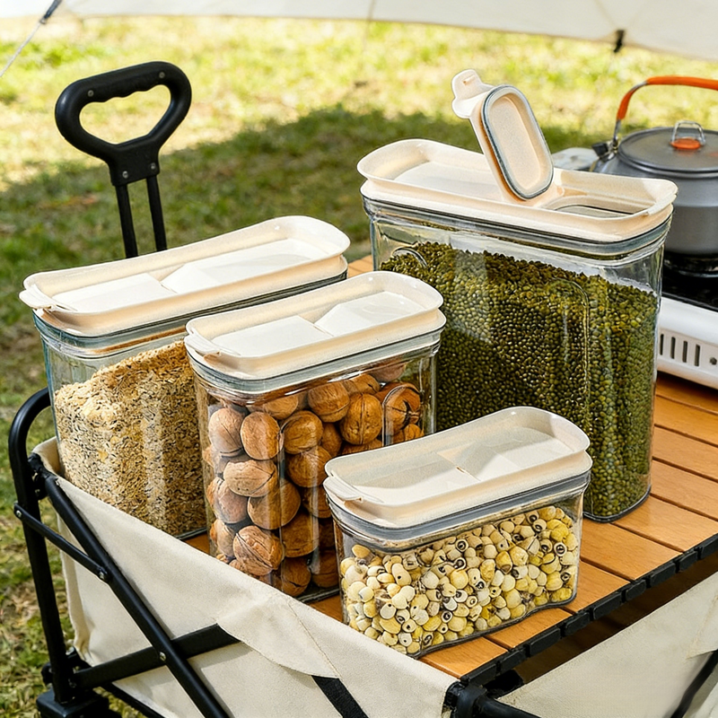 Kitchen Nut and Bean Storage Box