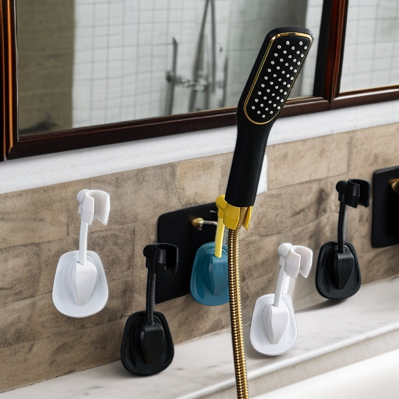 욕실 조절식 샤워기 거치대