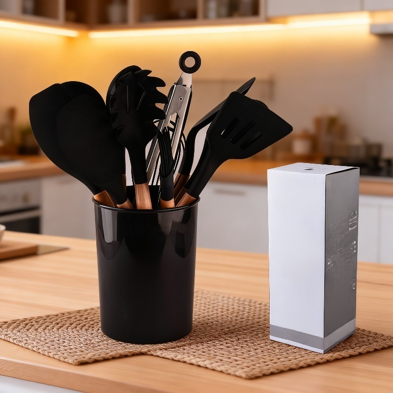 ชุดเครื่องครัวซิลิโคน 12 ชิ้น