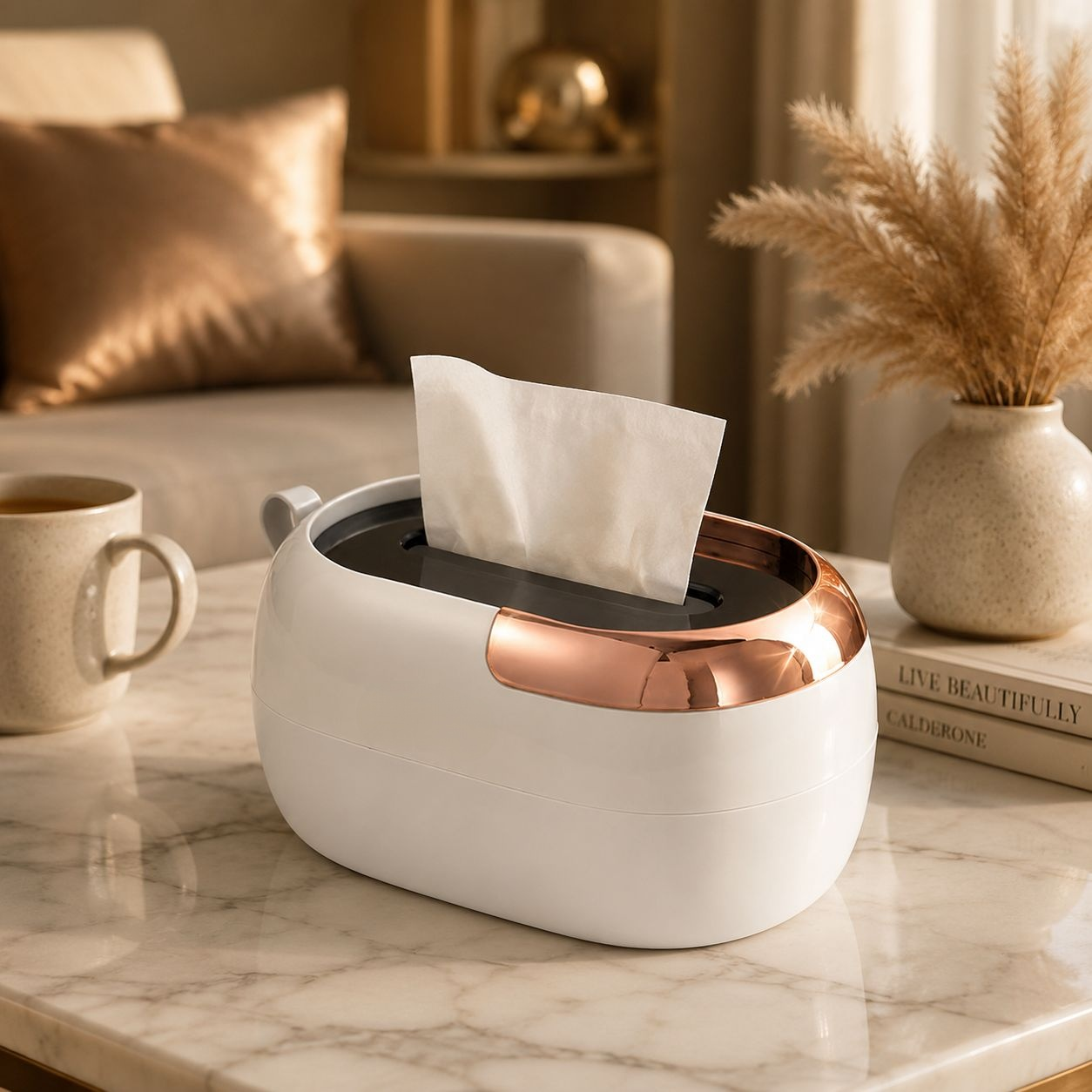 Convenient Spring-Loaded Tissue Holder