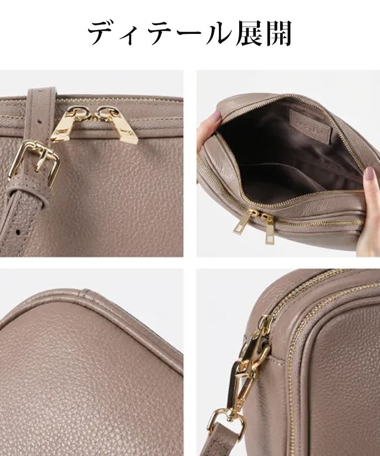 【期間限定50%OFF】職人手作り 栃木レザー お財布ショルダー 本革 斜めがけ レディース 希少 ヌメ革 経年変化日本製 高品質 バック ポーチ