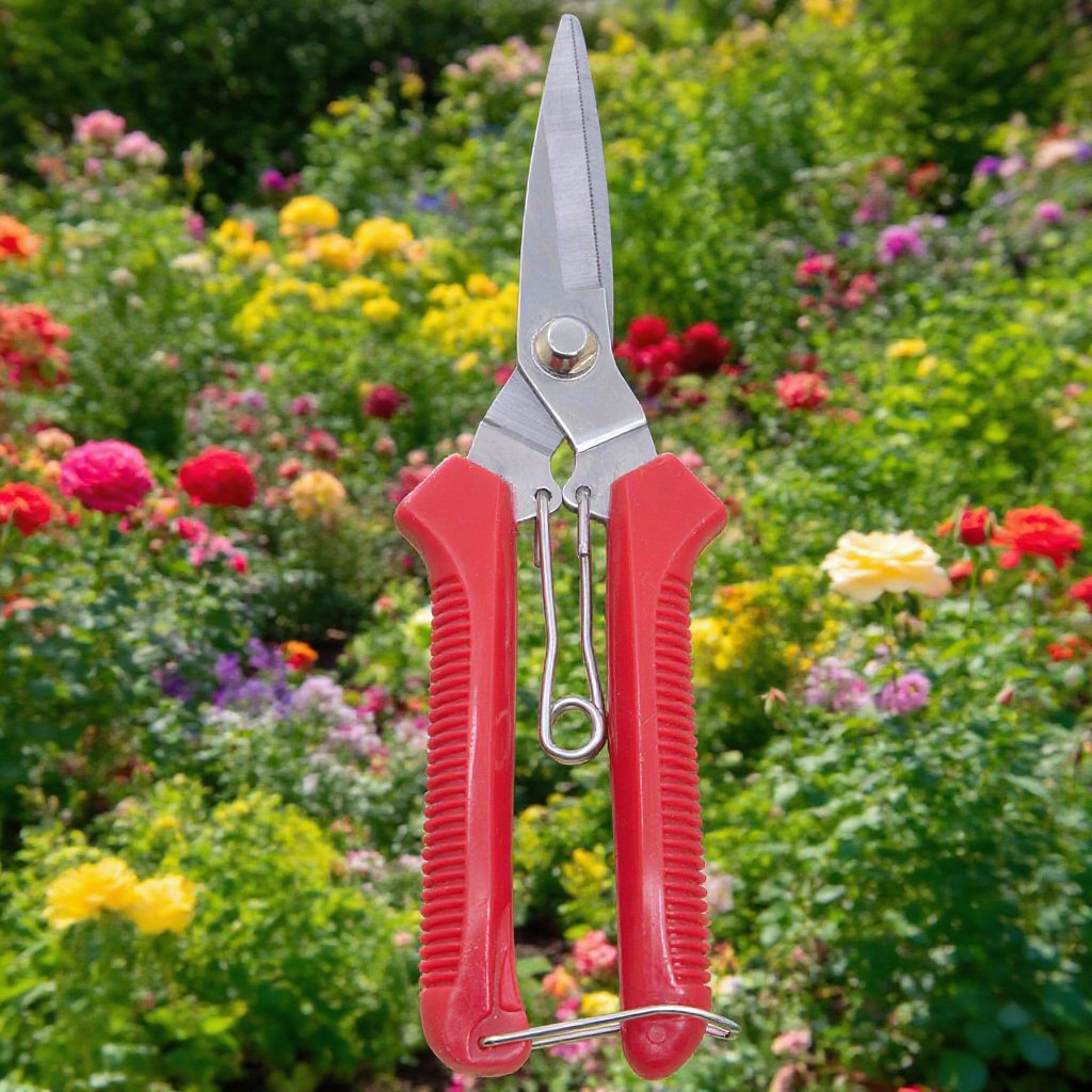 กรรไกรตัดแต่งกิ่งพืชสวนใบมีดคม