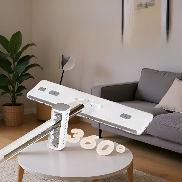 Fregona doméstica mejorada de lavado manual con un solo toque, limpieza de suelos para seco y húmedo