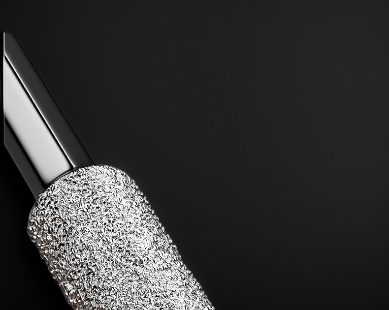 Close-up of grinding and drilling drill bit tip