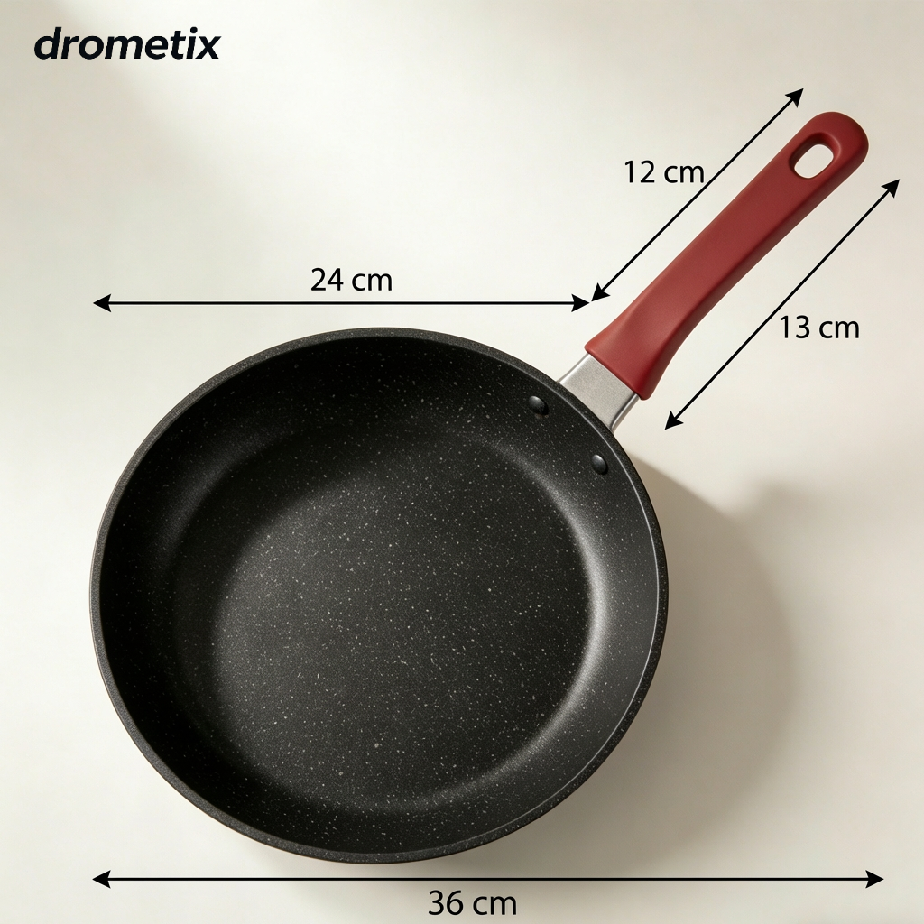 프라이팬 손잡이 디테일