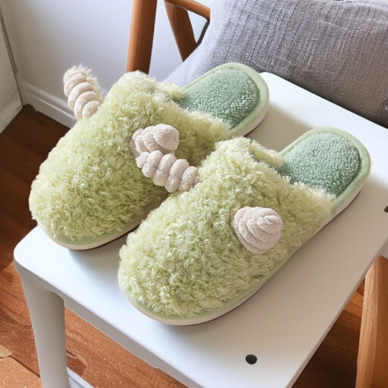 شبشب شتوي دافئ ببطانة صوفية