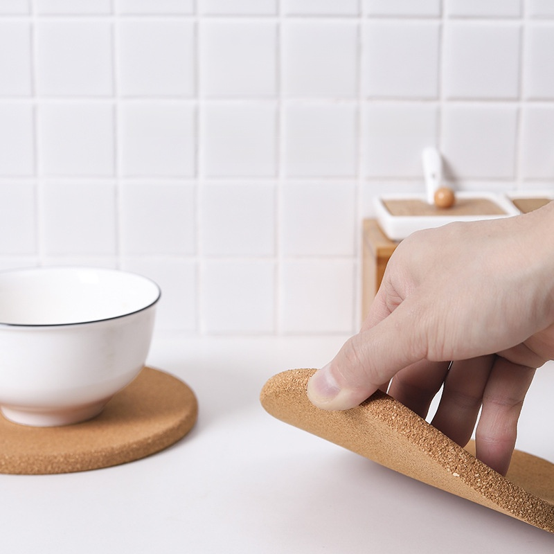 코르크 식당용 방열 식기 받침대