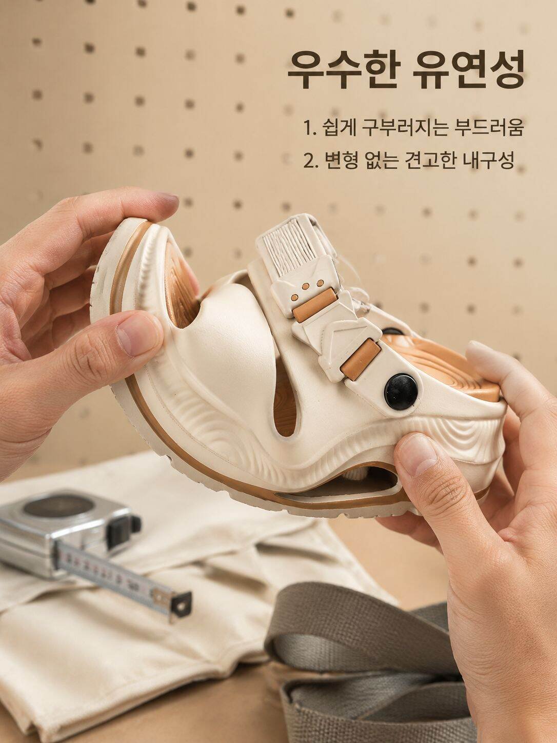 가벼운 무게의 남성용 여름 슬리퍼