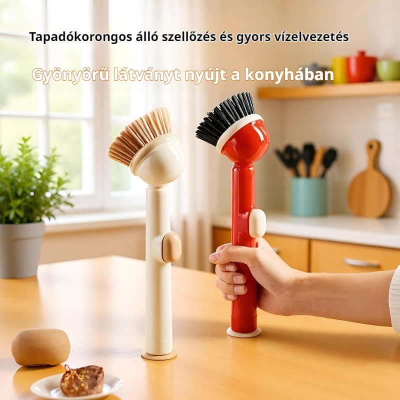 Háztartási edénymosó kefe