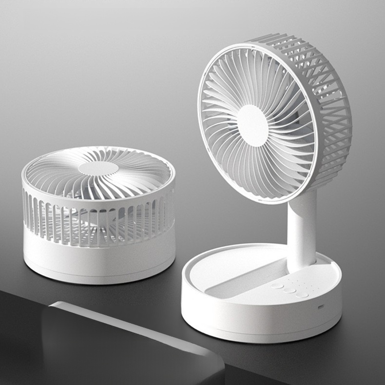 Portable silent desktop fan