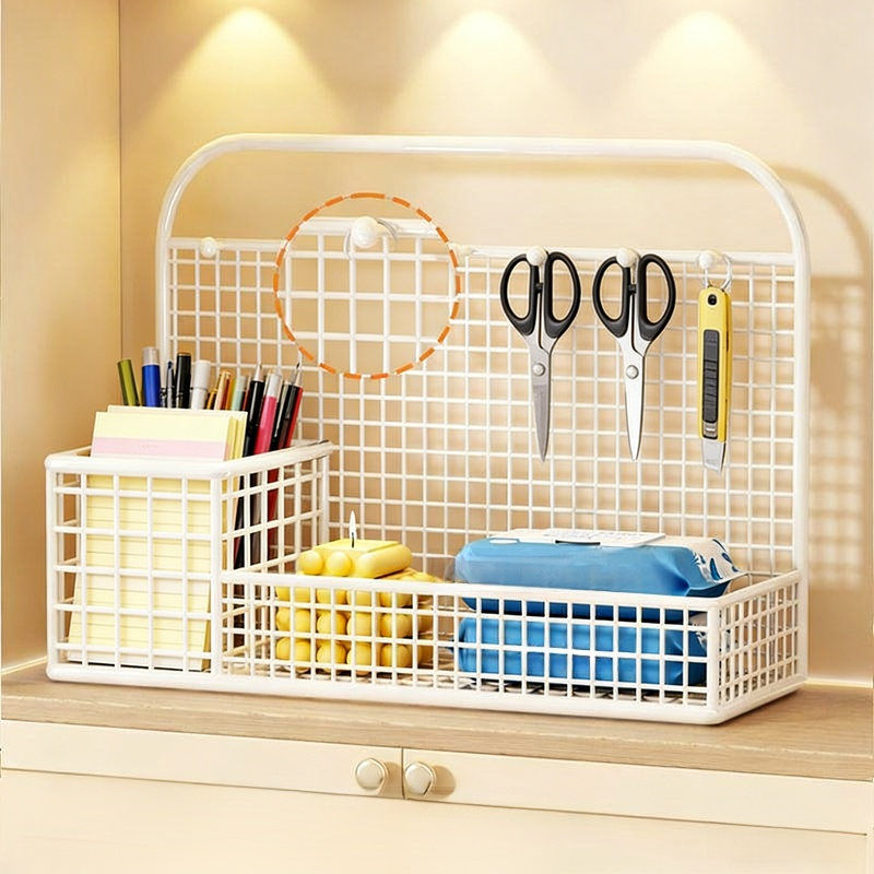 部屋リフォーム多機能収納ラック 玄関デスクトップ飾り