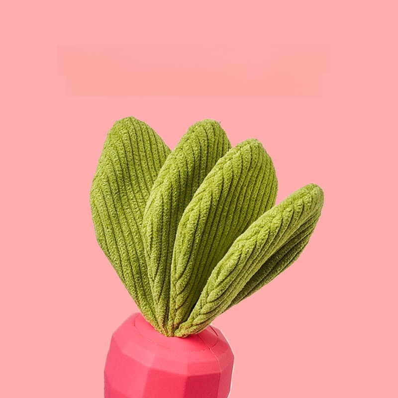 Jouet sonore de carotte