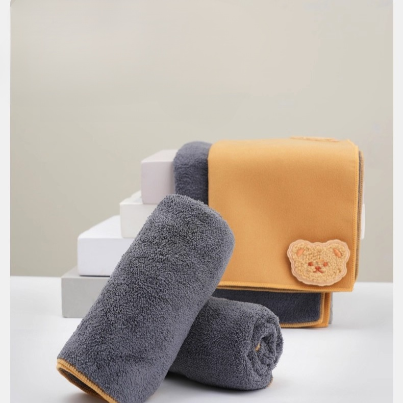 Paño de limpieza para coche de gamuza doble cara, sin marcas ni pelusa