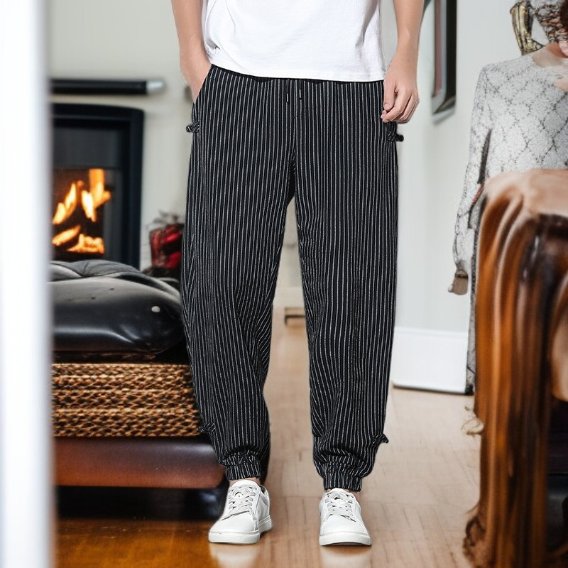 夏にぴったりの通気性メンズパンツ