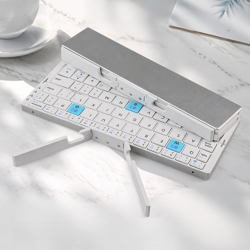 Wireless Portable Foldable Bluetooth Keyboard