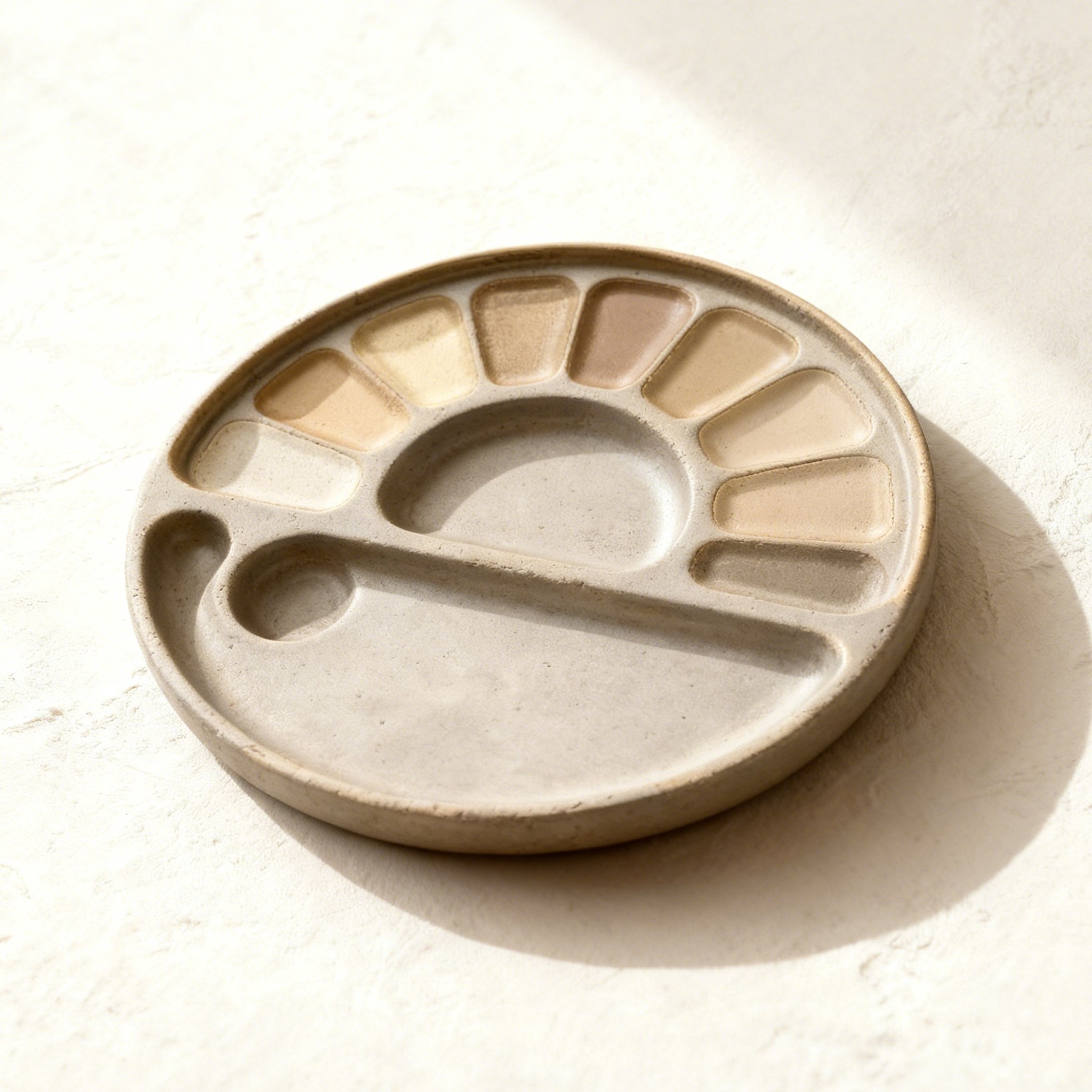 พาเลทผสมสีวาดภาพ