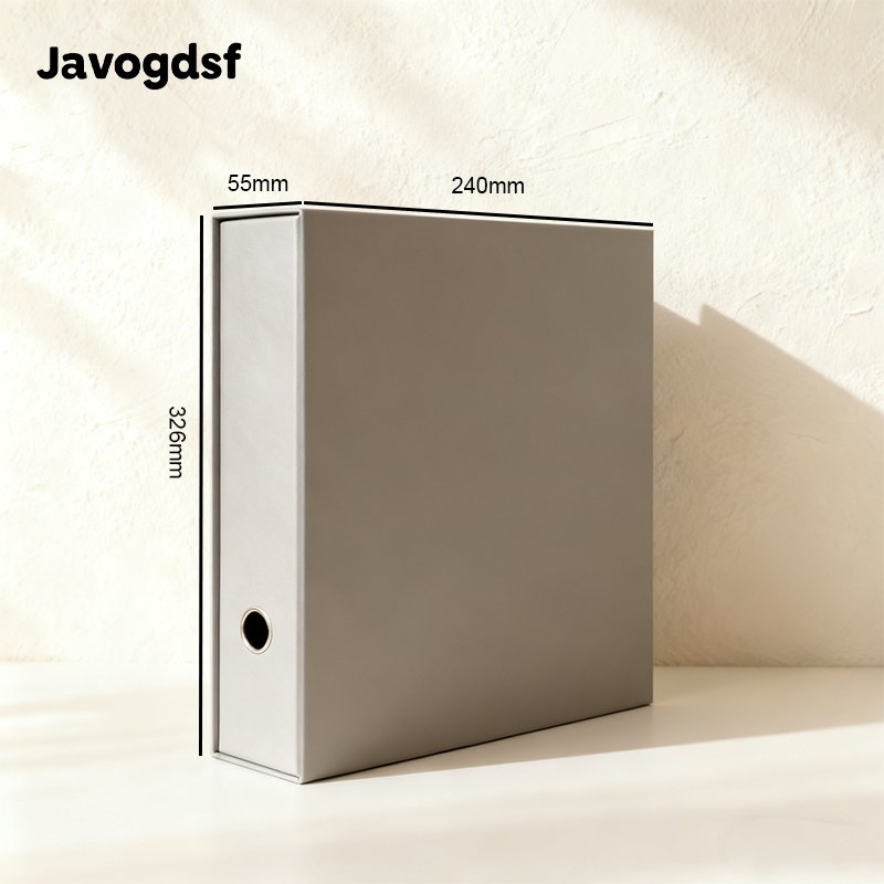 A4文件收納檔案盒容量展示