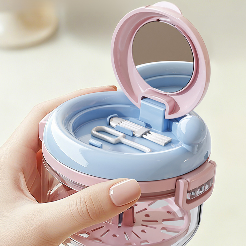  Caja de almacenamiento para alineadores invisibles con drenaje y sello hermético