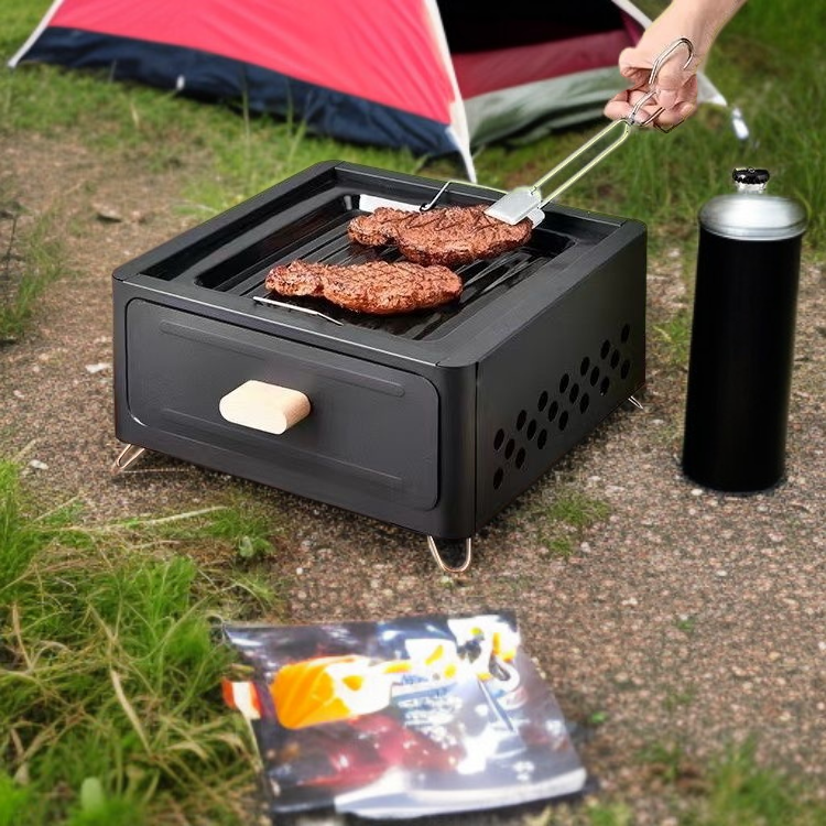 Barbacoa de alta calidad, extraíble fácilmente, imprescindible para terrazas domésticas