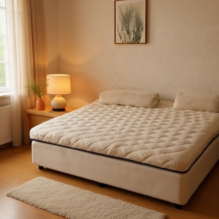 강화된 내구성의 캐시미어 보온 매트리스