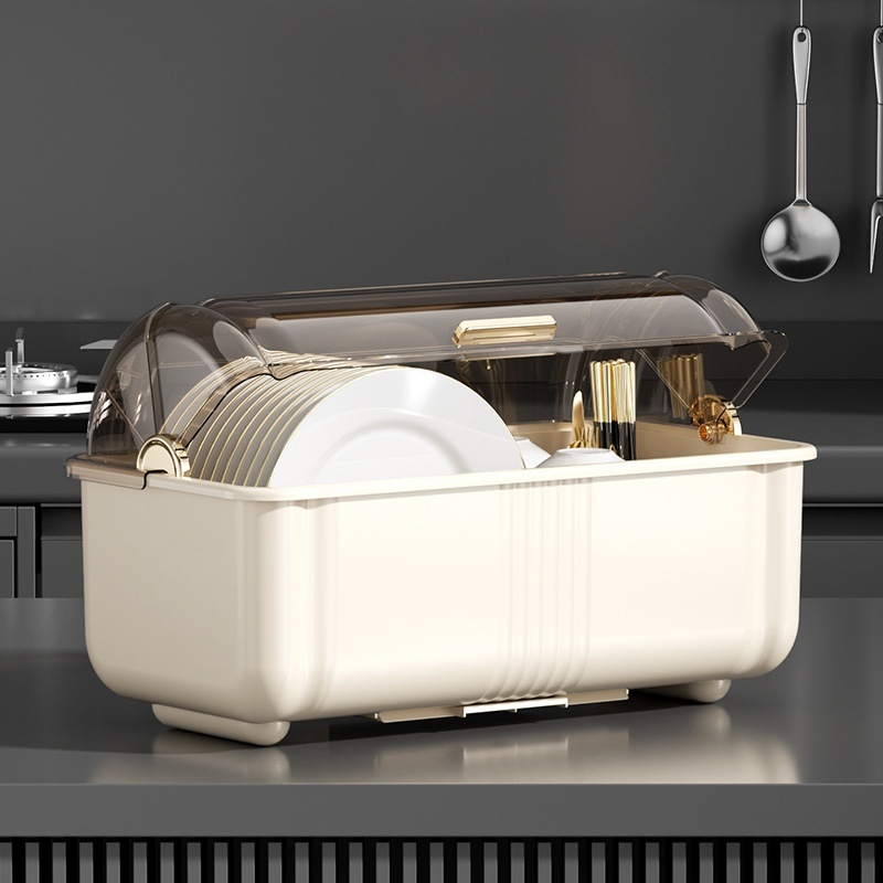 キッチン多機能食器収納ボックス
