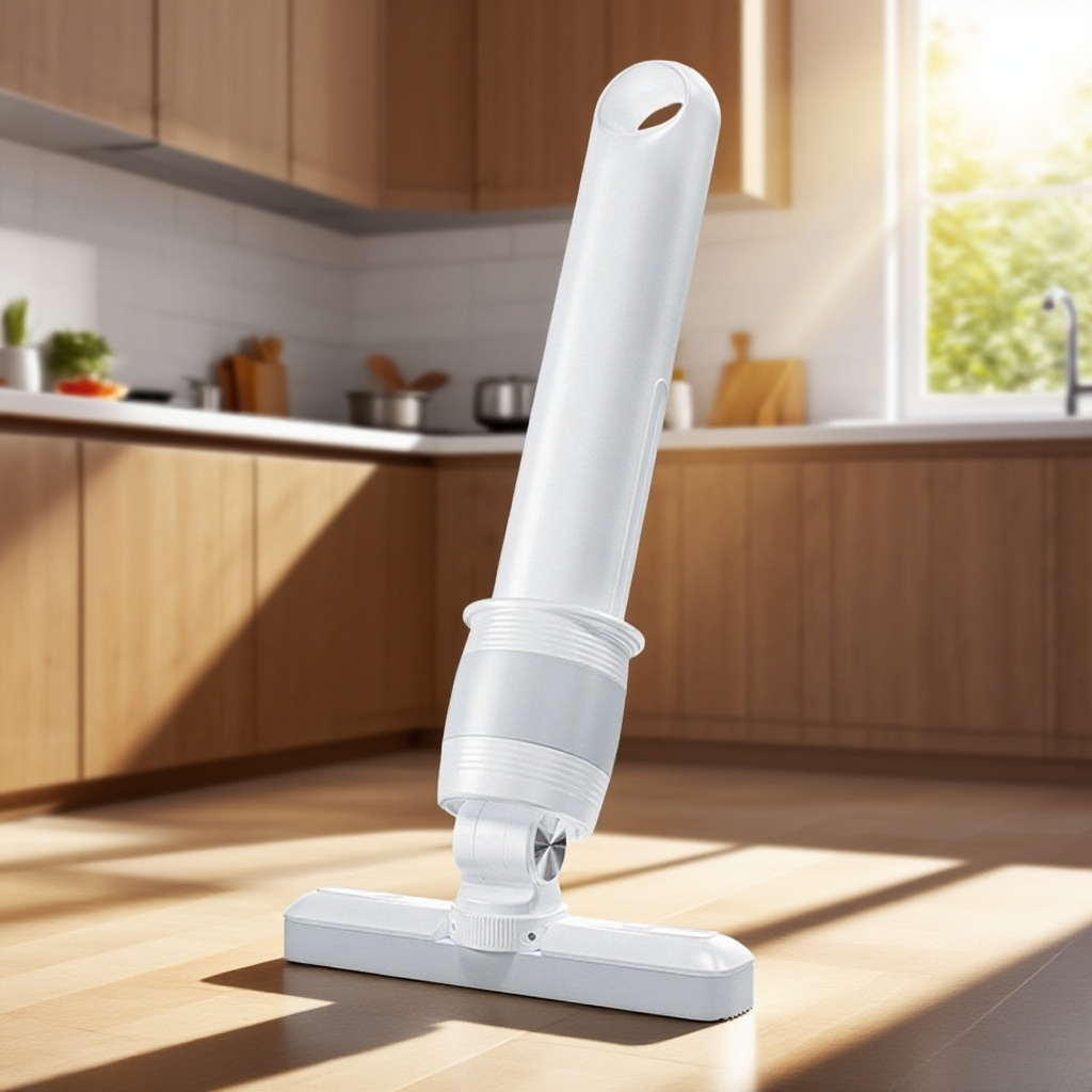 미니 손세탁은 게으른 사람이 작은 대걸레를 들고 있을 수 있다