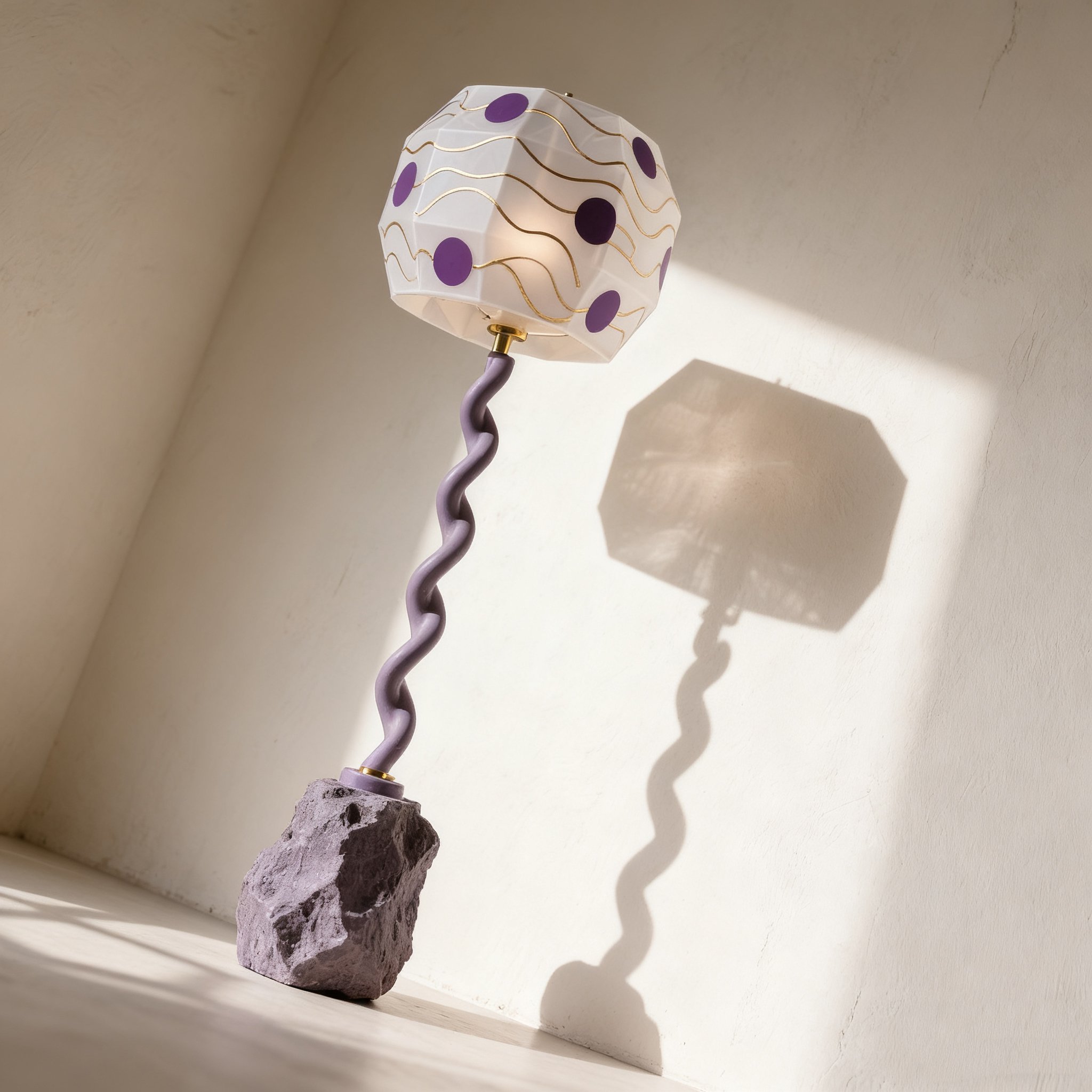 シンプルなリビング用フロアランプ