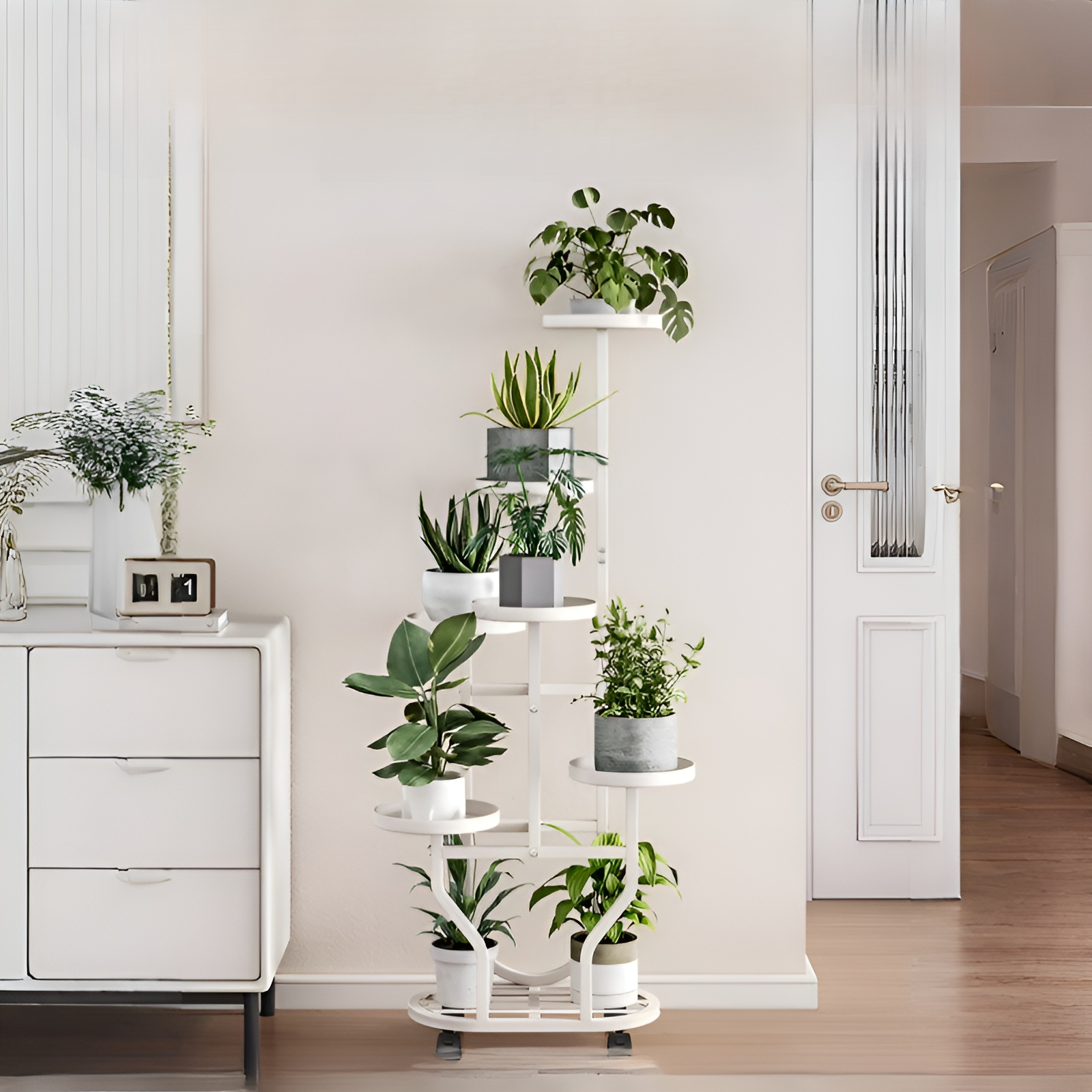 관엽식물 전용 화분 선반