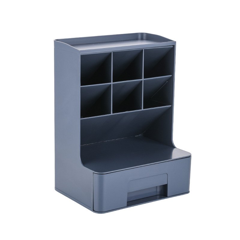 학생 탁상 문구 수납함 멀티 비스듬한 화장품 수납함 필통 케이스 멀티 비스듬한 립스틱 수납함