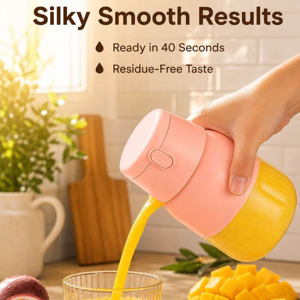 Fully Automatic Portable Juice Extractor for Outdoor Use