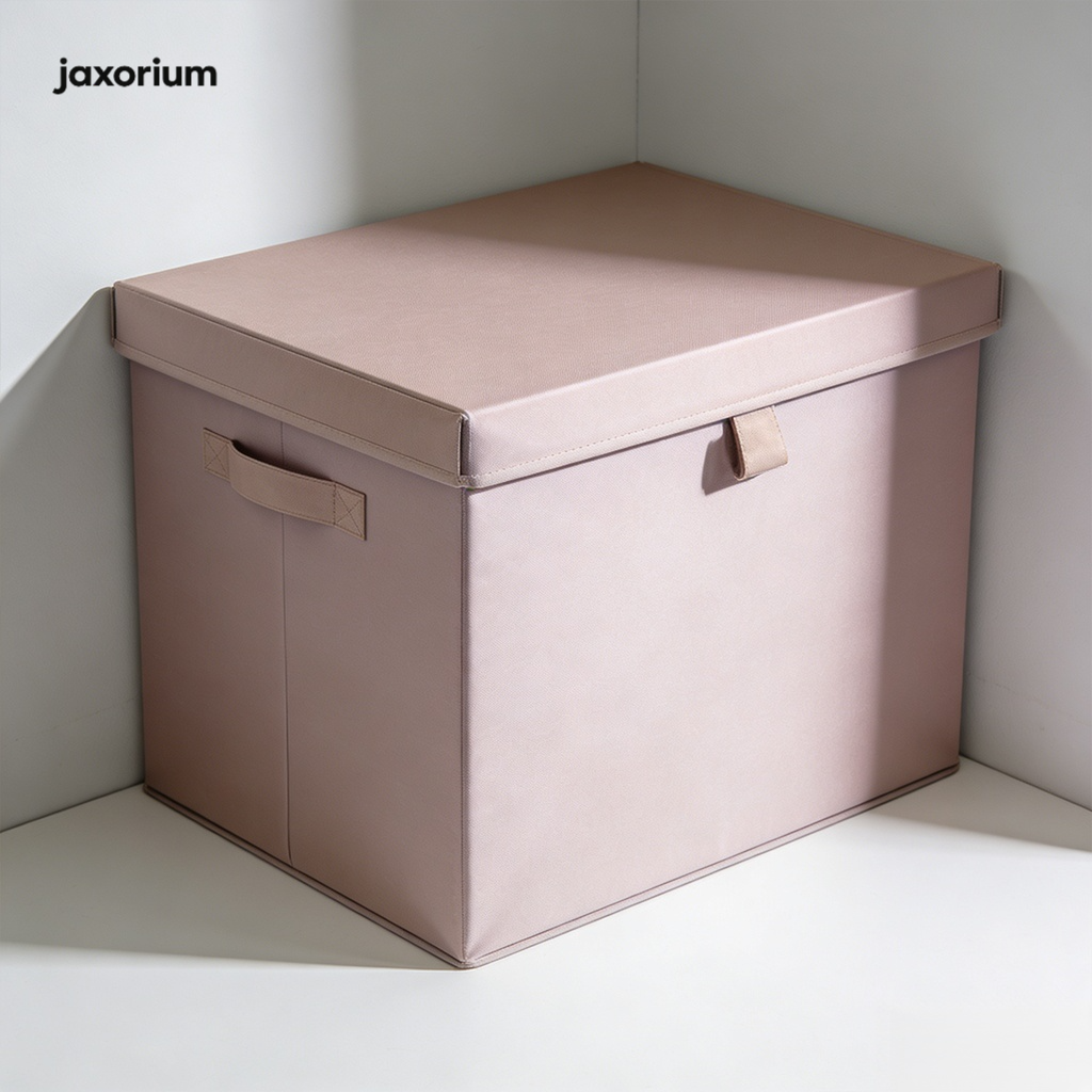 Dustproof storage box with lid