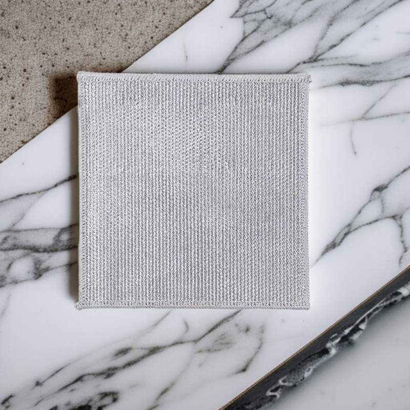 Metal wire dishwashing cloth