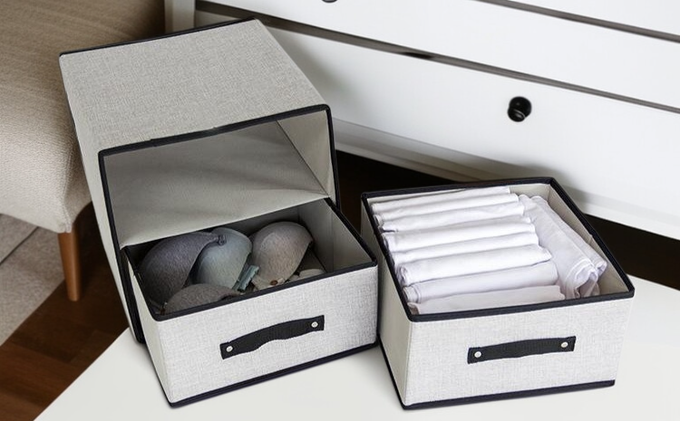 Underwear and bra storage box in drawer design
