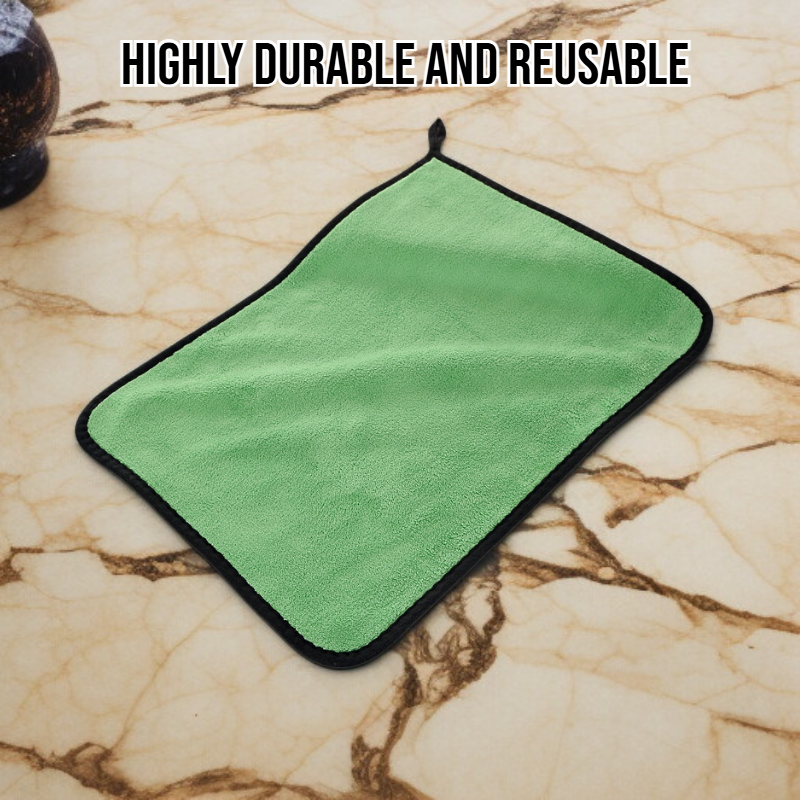 Microfiber Coral Fleece Car Wash Cloth