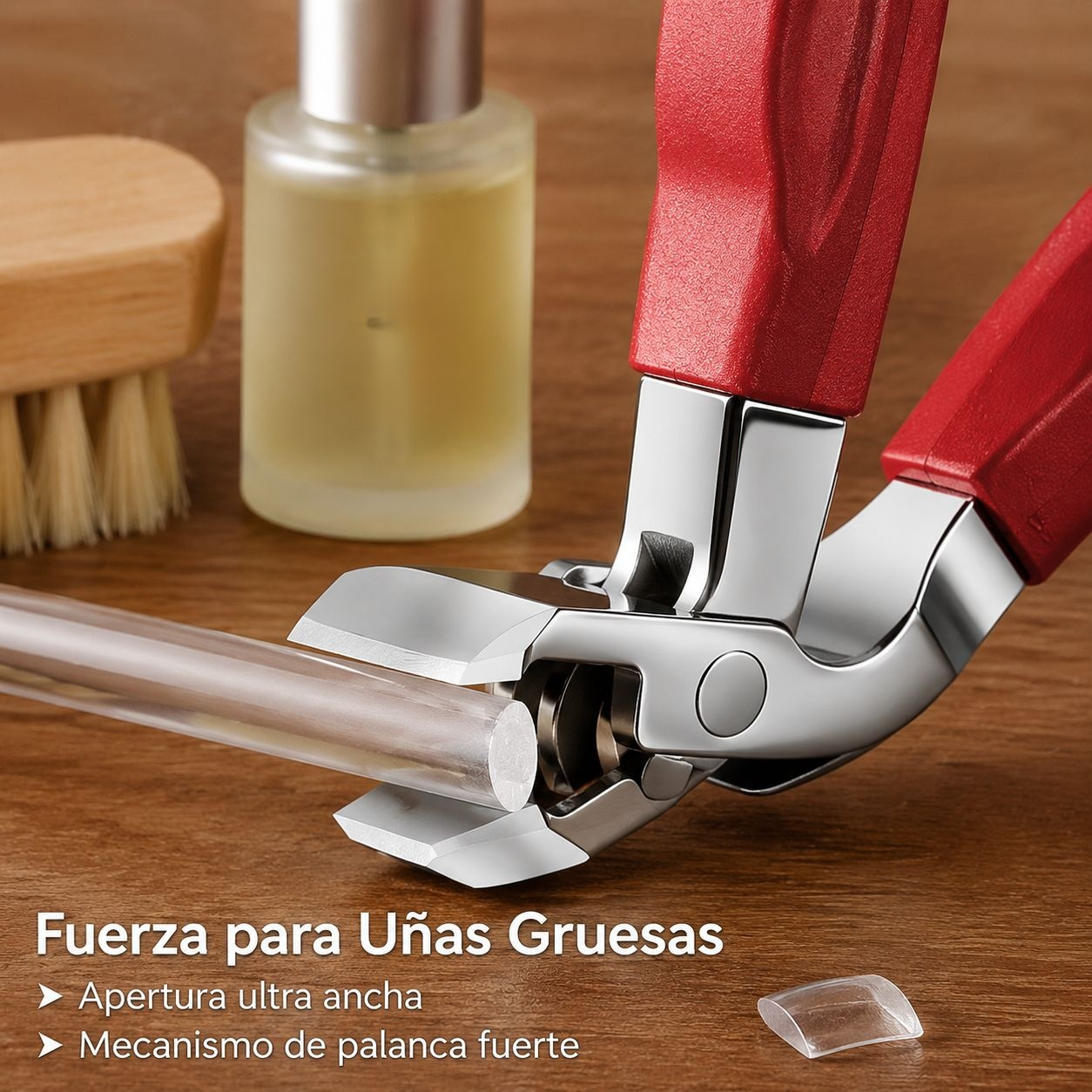 Pinza Cortauñas de Punta Inclinada para Manicura y Pedicura