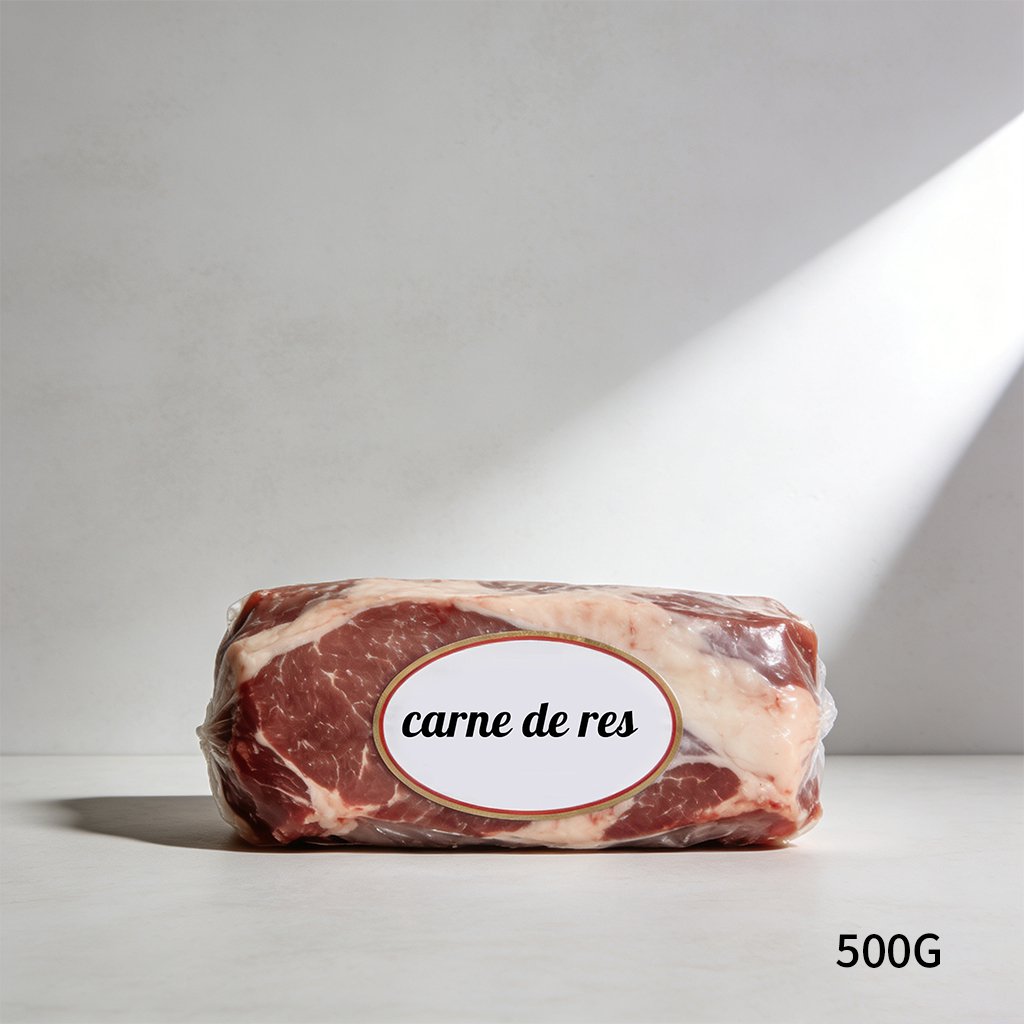 Carne de res de alta calidad en presentación doble